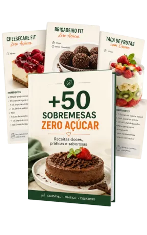 +50 Sobremesas Zero Açúcar
